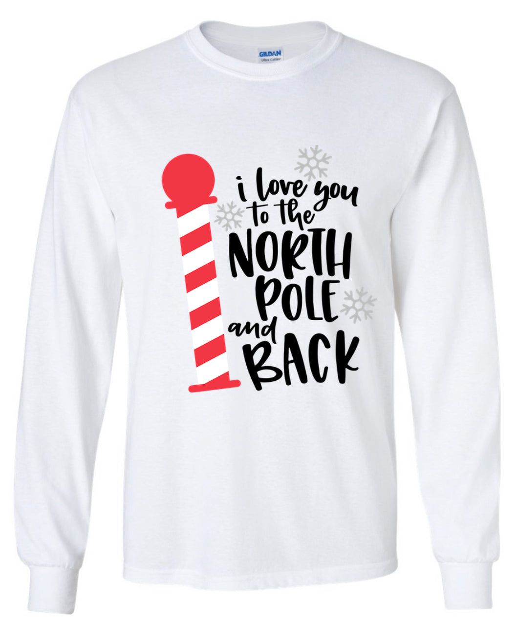 To the North Pole and Back Short/Long Sleeve Toddler/Child Shirt