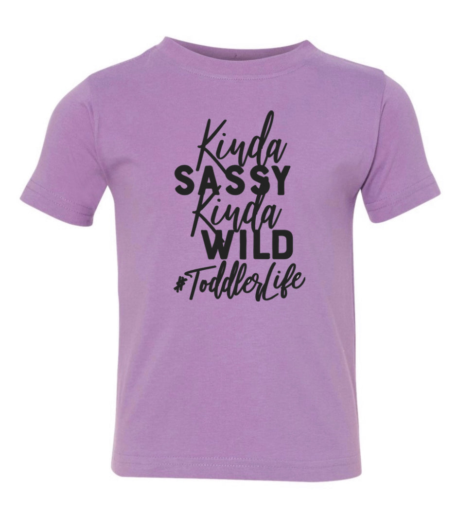 Kinda Sassy-Infant-Youth Sizes- Different color shirt options