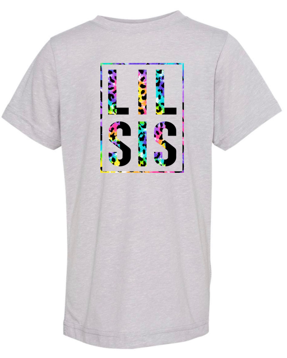 Lil Sis -Infant-Youth Sizes- Different color shirt options-sublimated image