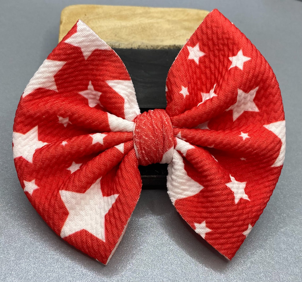 Red Stars Bow
