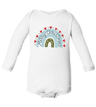 Load image into Gallery viewer, Merry Christmas Rainbow Onesie/Shirt- Multiple Style Options(Newborn-24m)
