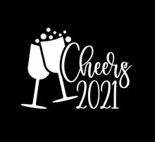Load image into Gallery viewer, Cheers 2021 Onesie/Shirts-Infants-Adults(Different image/shirt colors and styles)
