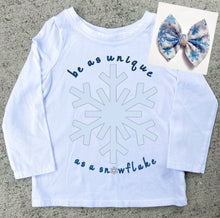 Load image into Gallery viewer, Unique Snowflake HOODIE-TODDLER-ADULT SIZES ONLY!
