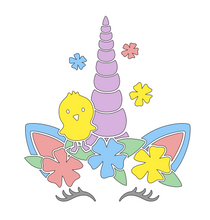Load image into Gallery viewer, Easter Unicorn Shirt-Youth Size
