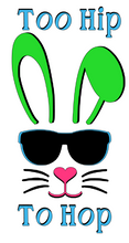 Load image into Gallery viewer, Too Hip to Hop-Neon Green Ears Shirt-Youth/Adult Sizes
