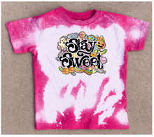 Load image into Gallery viewer, Pastel Colors Stay Sweet Infant Onesie or Shirt- Unbleached or Bleached Option-Multiple Colors
