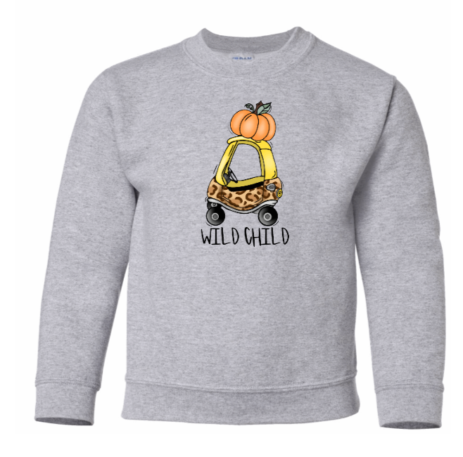 Wild Child Youth Shirt-Different Colors and Styles