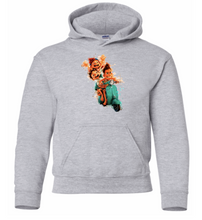 Load image into Gallery viewer, Toddler/Youth Character Hoodie or Crewneck Sweatshirt-Multiple Color and Style Options
