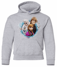 Load image into Gallery viewer, Toddler/Youth Character Hoodie or Crewneck Sweatshirt-Multiple Color and Style Options
