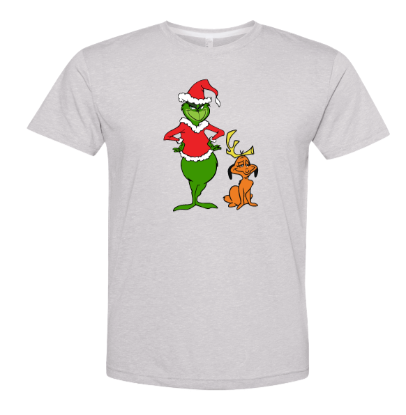 Green with Dog Infant and Toddler Shirts- Short and Long Sleeve Multiple Color Options
