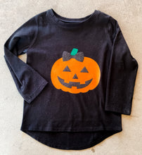 Load image into Gallery viewer, Girl Jack-O-Lantern Toddler/Child Shirt
